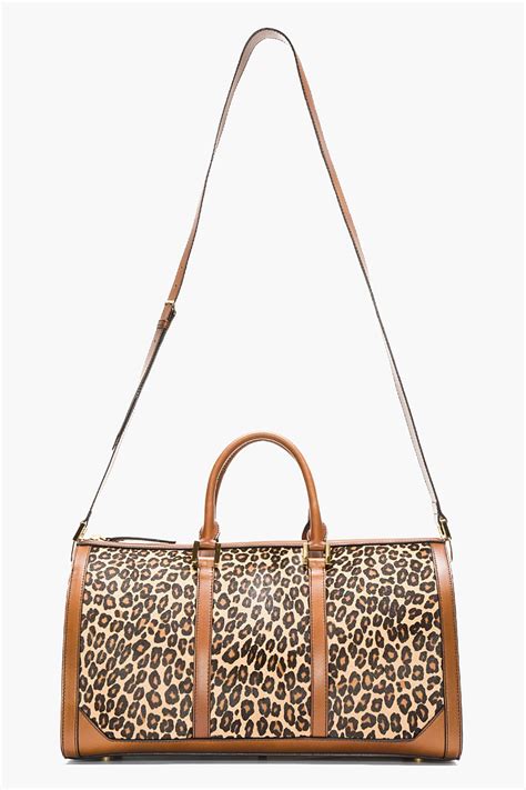 burberry prorsum leopard bag|BURBERRY Prorsum Calf Hair Leopard Print The Bucket Bag .